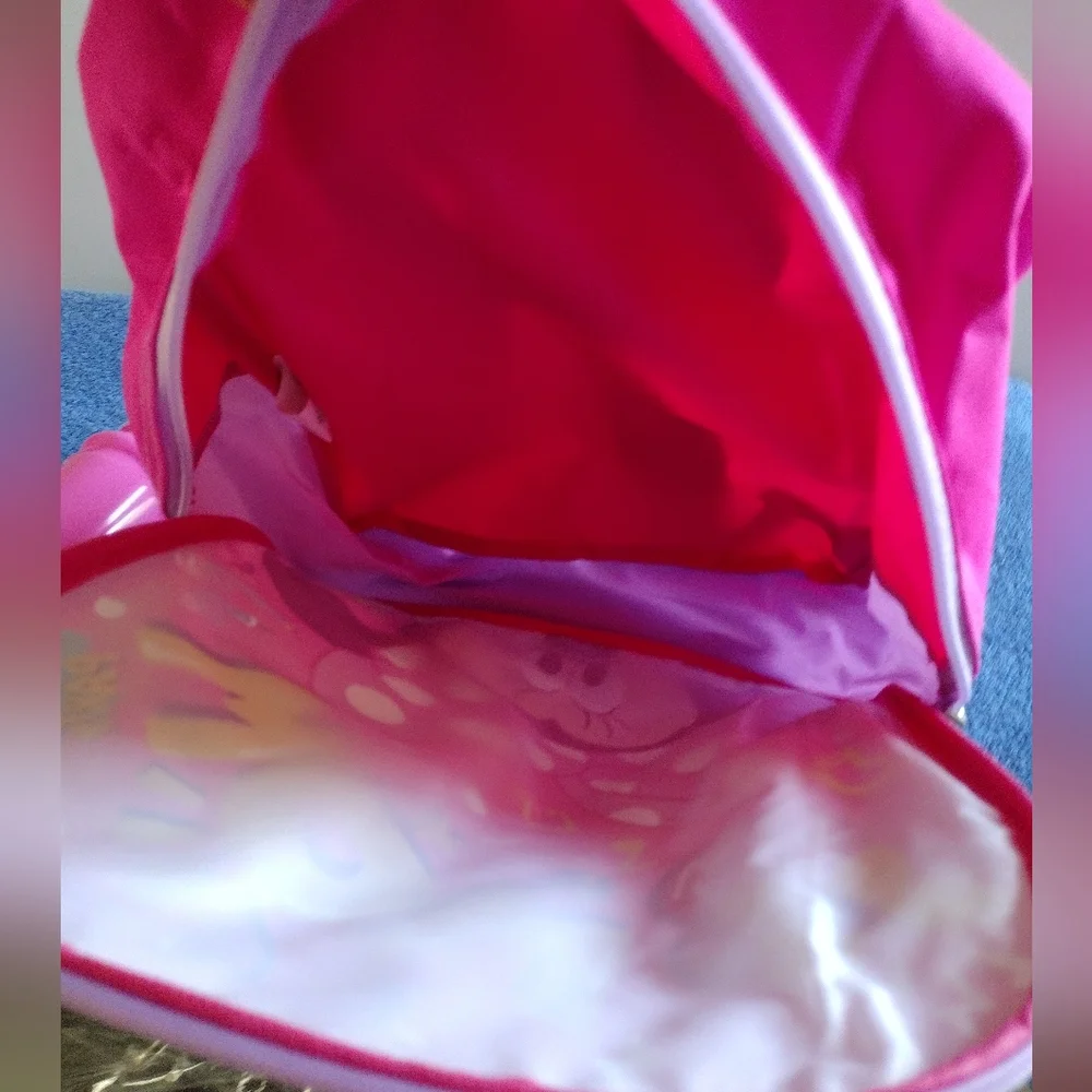 Disney Pink WOW Minnie Mouse Backpack with Matching Pink Bottle